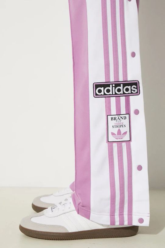 Tepláky adidas Originals Adibreak Pant fialová IY2129