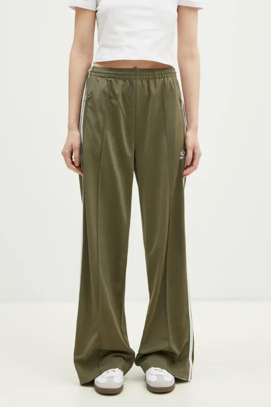 adidas Originals joggers Firebird Track Pant applique green IY4720