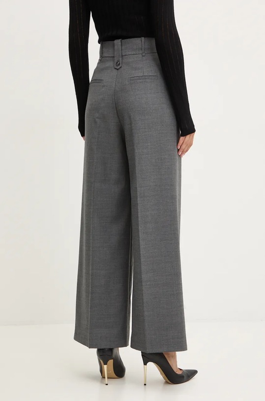 Oblečení Kalhoty s příměsí vlny Ivy Oak IO115189 šedá