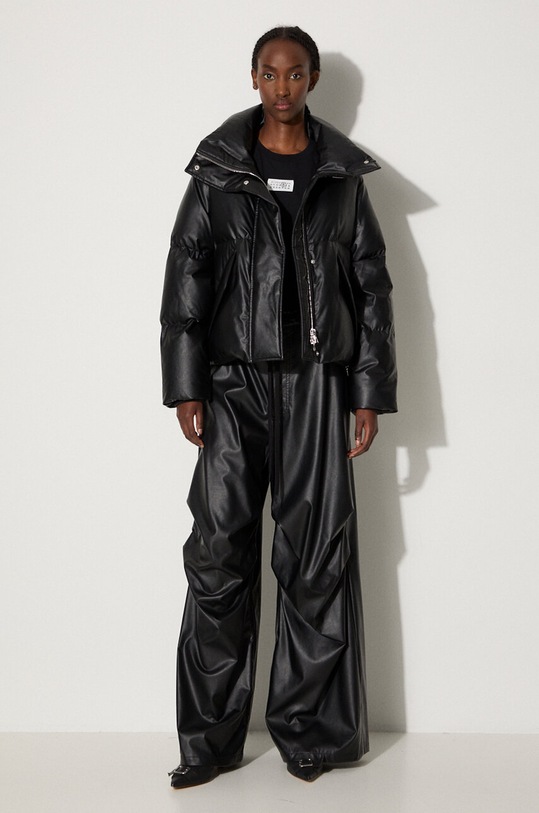 MM6 Maison Margiela pantaloni S52KA0510.S53057 nero AW24