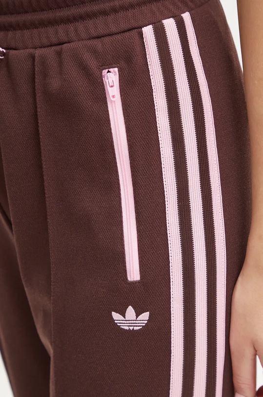 Παντελόνι φόρμας adidas Originals Montreal Track Pant καφέ JL9631