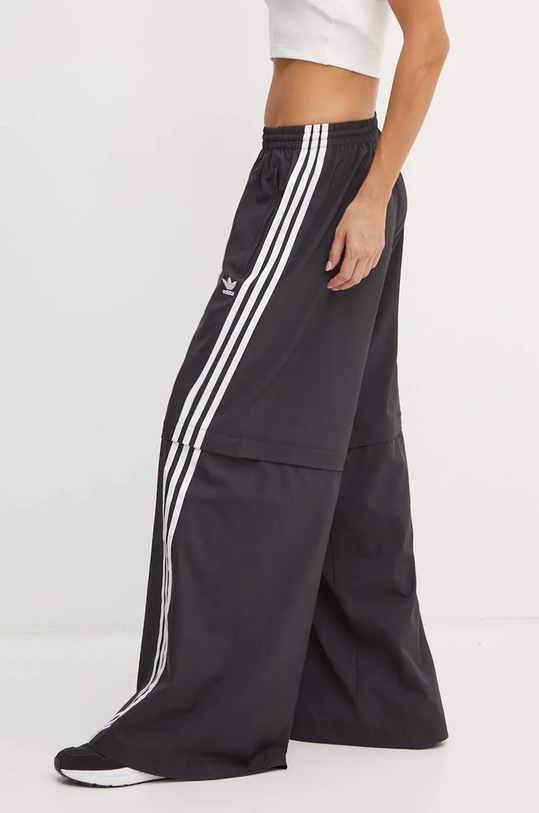 Tepláky adidas Originals Oversized Zip Off Track Pant JM9254 černá