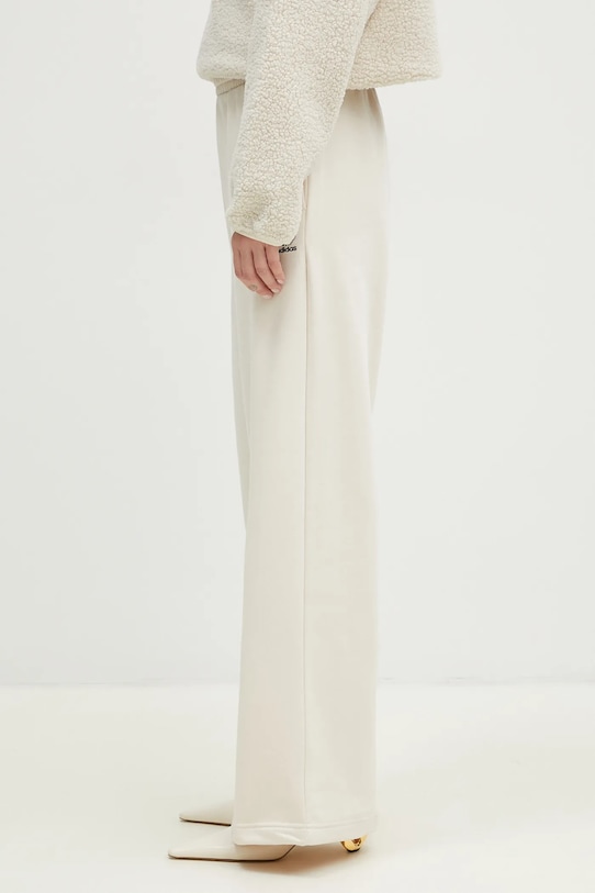 adidas Originals joggers Femme Galore Wideleg Fleece Pants JN3027 beige AW24