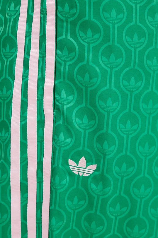 adidas Originals spodnie 70s Wide Leg Pants zielony JN7662