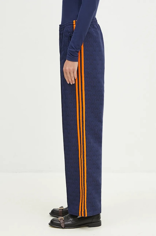 adidas Originals trousers Oversized Monogram Track Pant JN8306 navy AW24