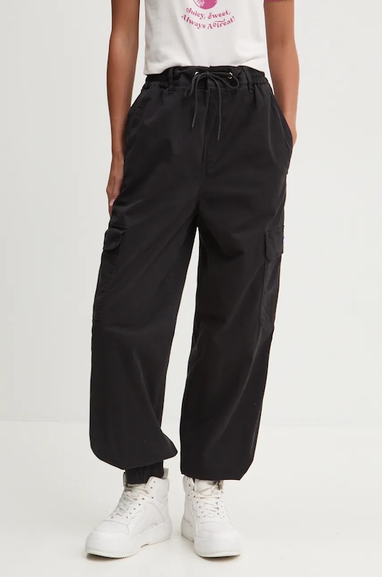 Hugo Blue pantaloni alta nero 50511288