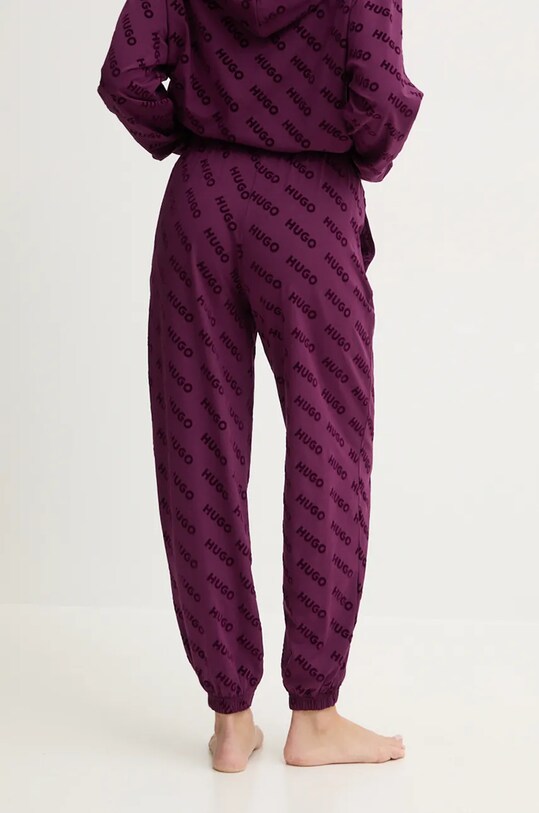 Дрехи Домашен панталон HUGO 50523411 виолетов