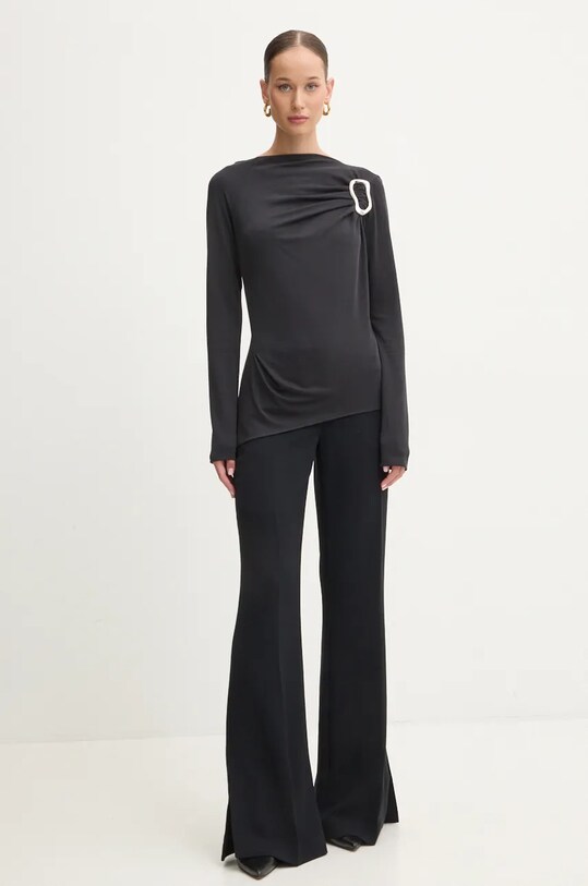Stine Goya spodnie P011.2273 czarny AW24