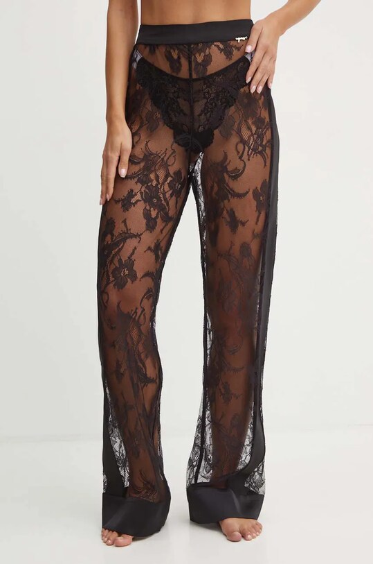 Guess pantaloni de pijama BRIANNE O4BB00.KCG60 negru AW24