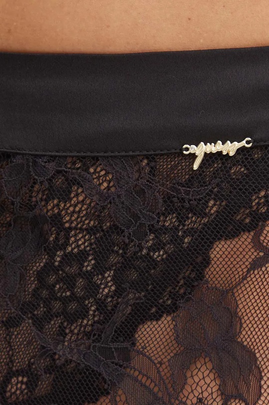 Guess spodnie piżamowe BRIANNE czarny O4BB00.KCG60