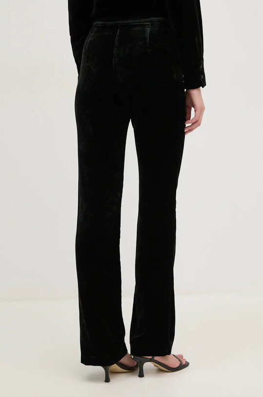 Îmbrăcăminte Sisley pantaloni de catifea 41EULF06A negru