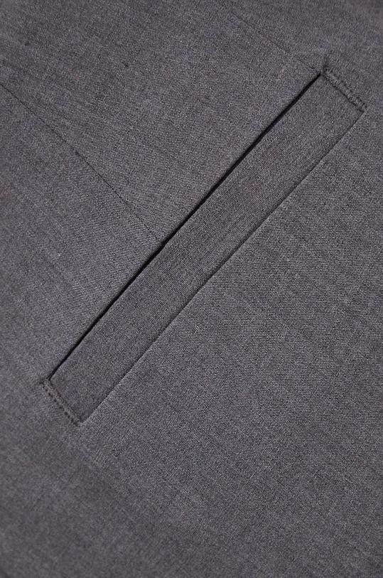Sisley pantaloni din lana 4JYQLF061 gri