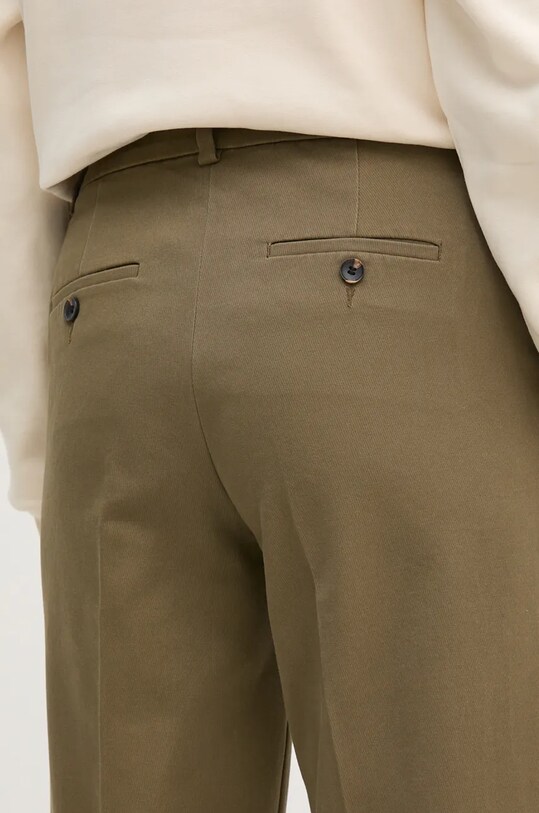 Sisley pantaloni verde 4K2ZLF03V
