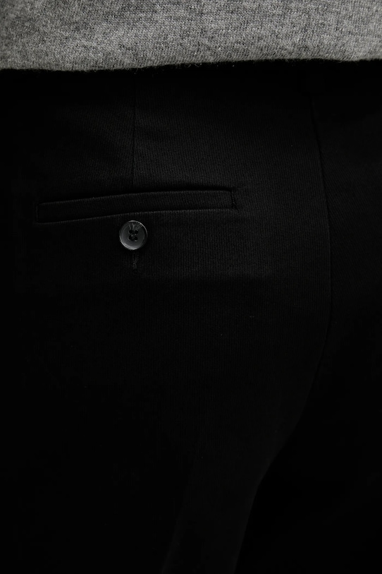 Sisley pantaloni negru 4K2ZLF03V