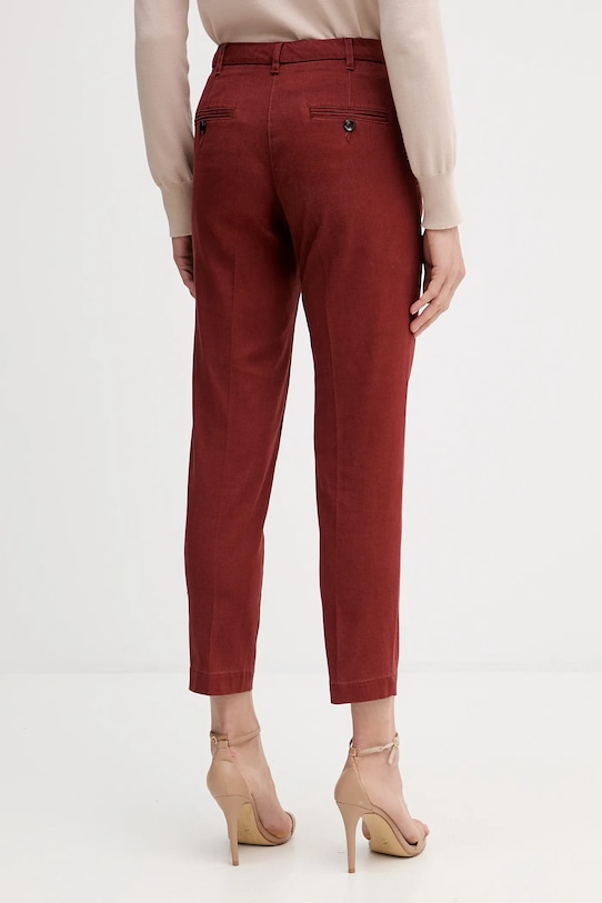 Îmbrăcăminte Sisley pantaloni 48M855BK7 rosu