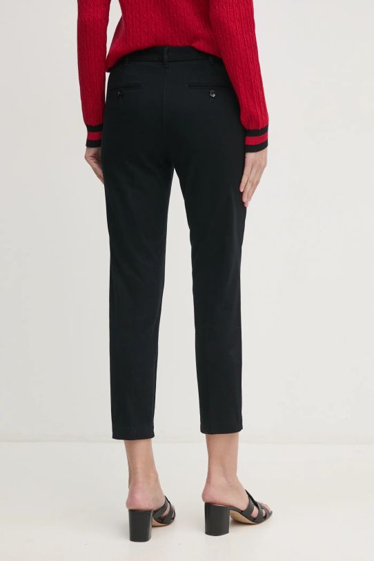 Îmbrăcăminte Sisley pantaloni 48M855BK7 negru