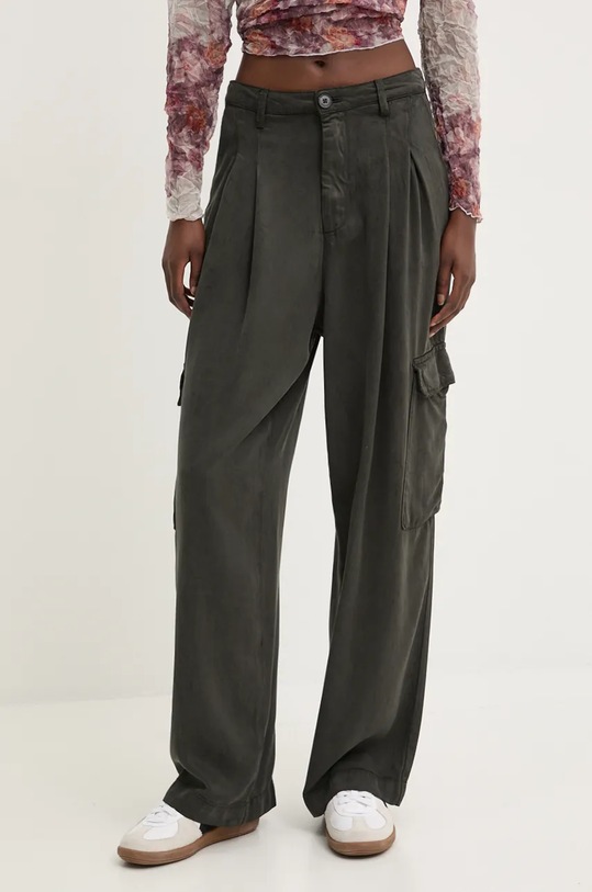 Kalhoty Desigual URAL šedá 24WWPW37