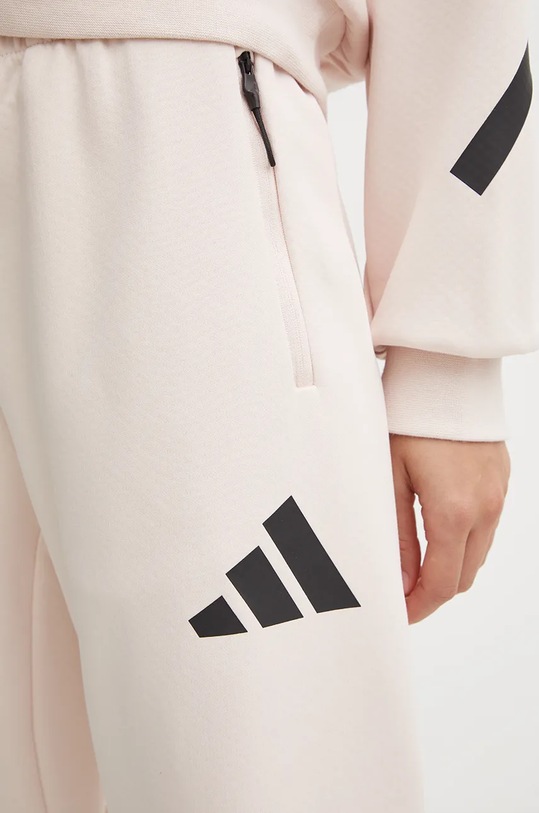 adidas pantaloni de trening ZNE roz JF4780