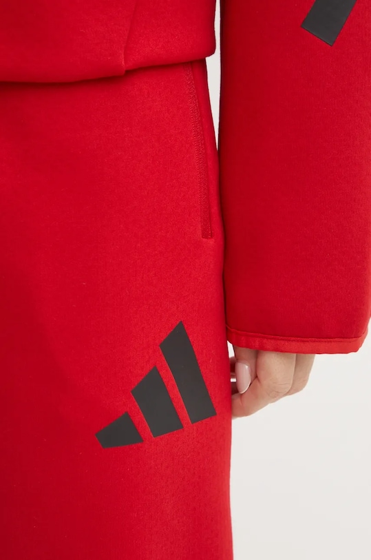 Tepláky adidas ZNE červená JF8886