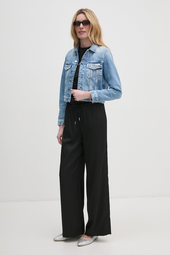 Брюки Calvin Klein K20K207765 чёрный AW24