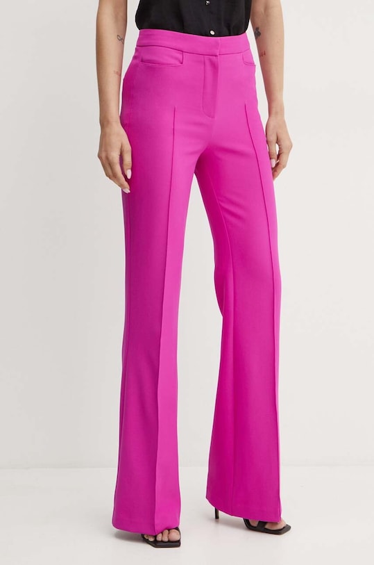 Morgan pantaloni PAROI.F panza violet PAROI.F