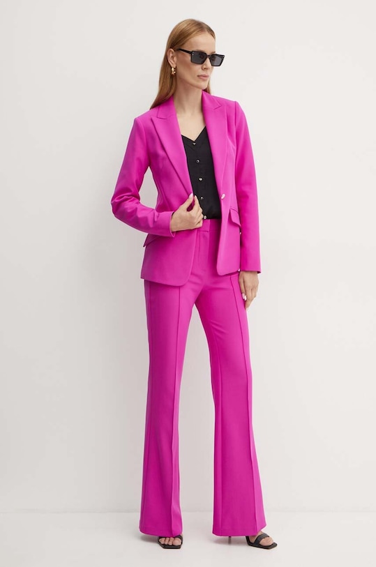 Morgan pantaloni PAROI.F PAROI.F violet AW24