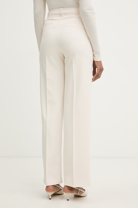 Odzież Morgan spodnie straight damskie POYA.F POYA.F beżowy