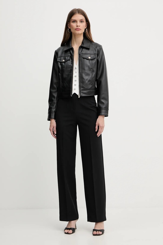 Morgan spodnie POYA.F POYA.F czarny AW25