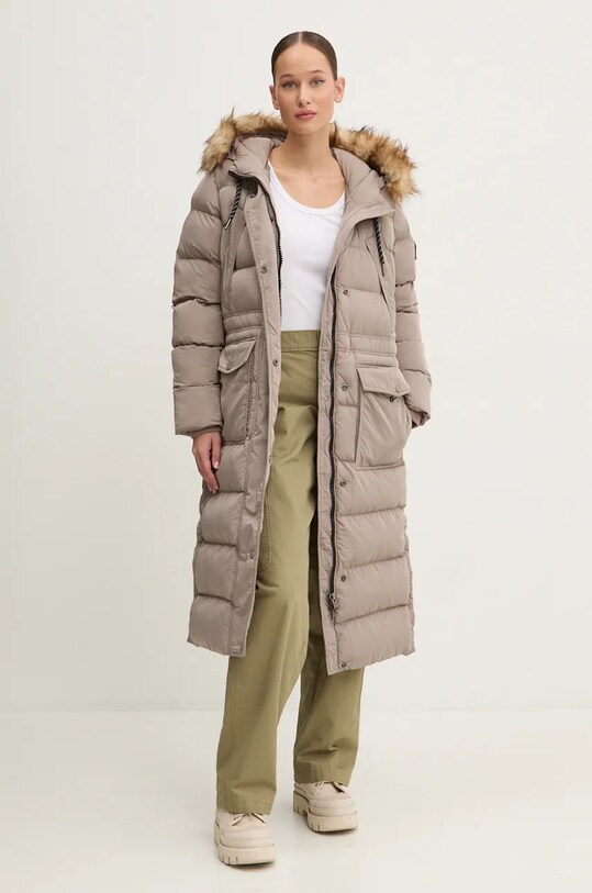 Bavlněné kalhoty Dickies DUCK CANVAS DK0A864S zelená AW24