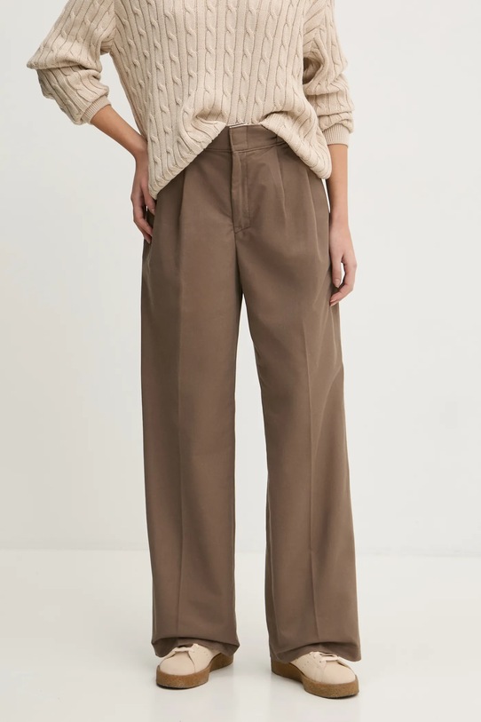 Dickies pantaloni PLEATED panza maro DK0A863M