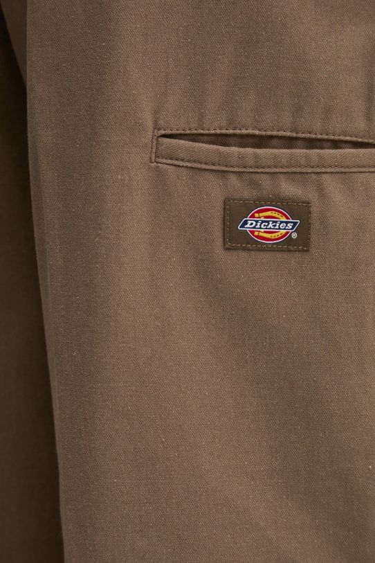 Dickies spodnie PLEATED brązowy DK0A863M