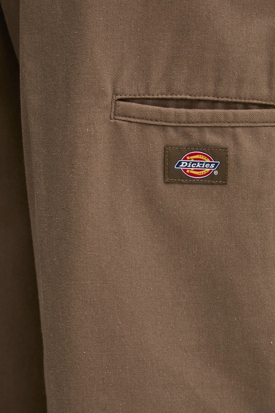 Dickies pantaloni PLEATED maro DK0A863M