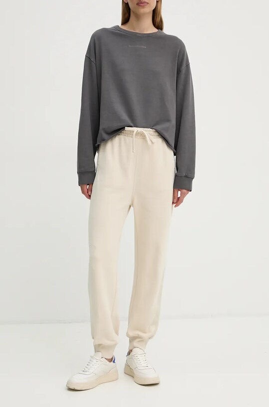 G-Star pantaloni de trening din bumbac bumbac bej D25407.D562