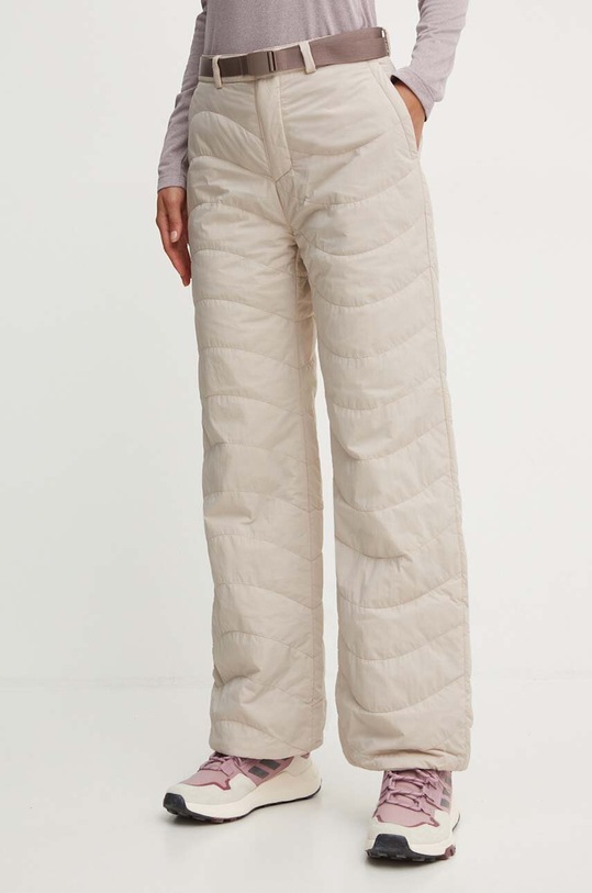Outdoorové kalhoty Columbia Wallowa Insulated látka béžová 2090971