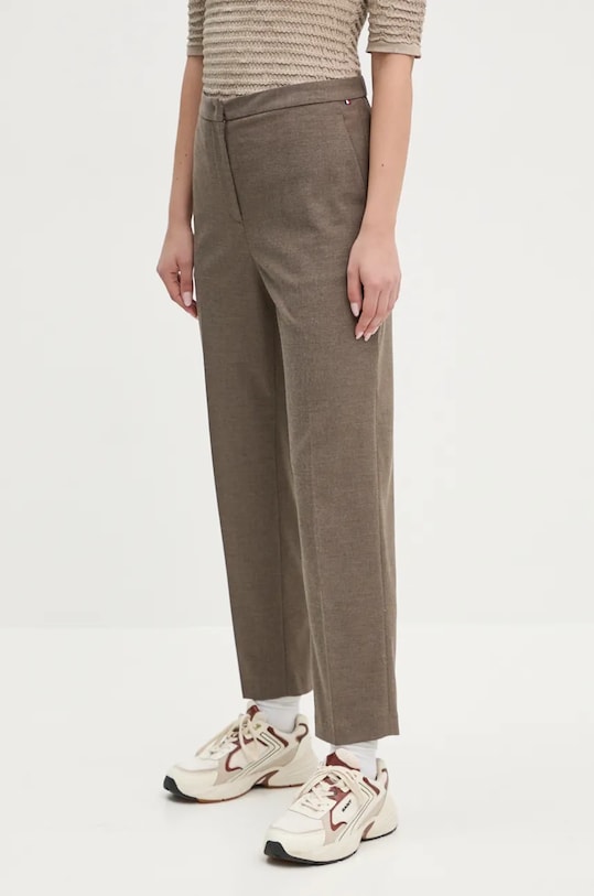 Tommy Hilfiger pantaloni potrivit maro WW0WW42951
