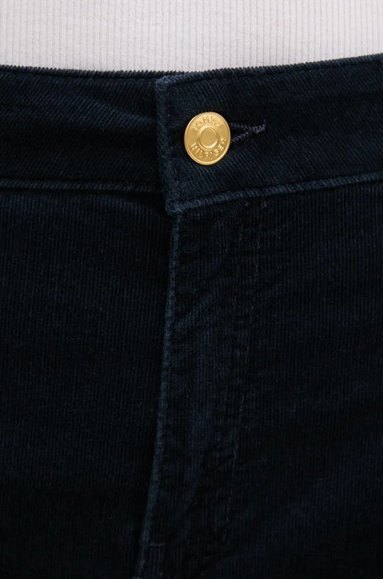 Вельветовые брюки Tommy Hilfiger тёмно-синий WW0WW43479