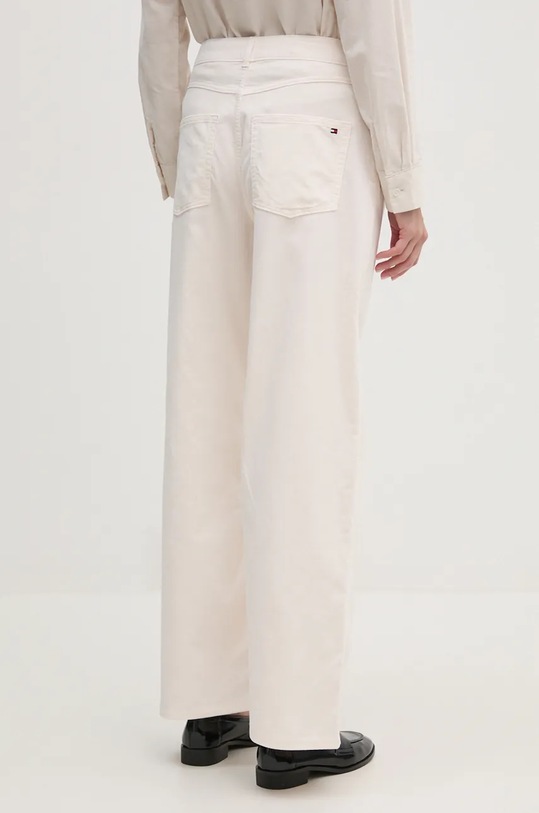 Oblečenie Menčestrové nohavice Tommy Hilfiger WW0WW43631 béžová