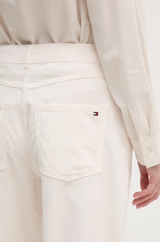 Κοτλέ παντελόνι Tommy Hilfiger μπεζ WW0WW43631
