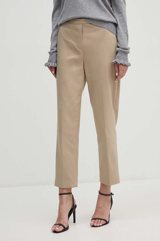 Tommy Hilfiger pantaloni drept bej WW0WW43632