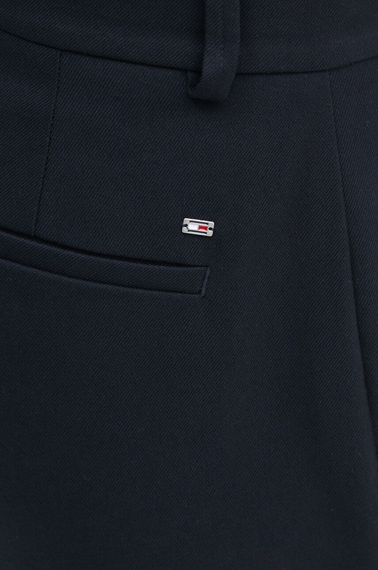Hlače Tommy Hilfiger mornarsko plava WW0WW42953