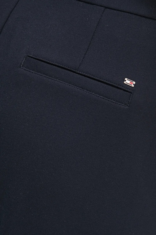 Hlače Tommy Hilfiger mornarsko modra WW0WW43477