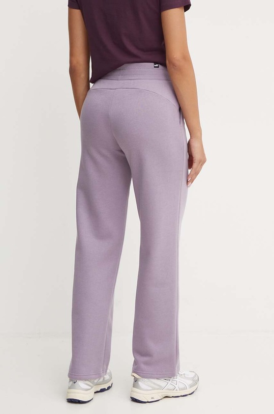 Odzież Puma spodnie dresowe 676093 fioletowy