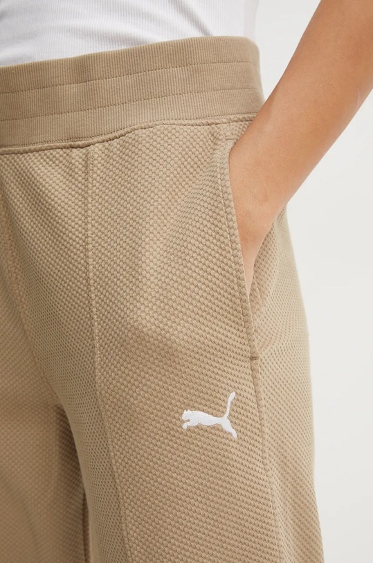 Puma spodnie beżowy 681634
