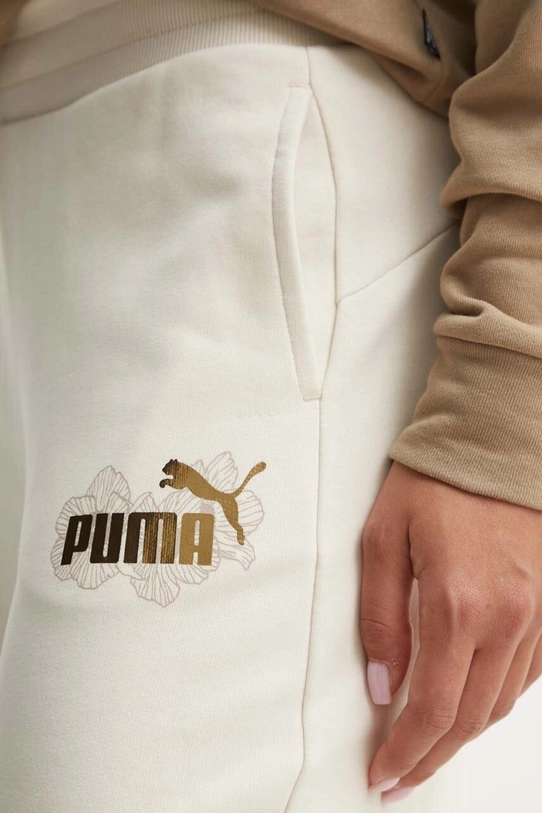 Спортивні штани Puma бежевий 682498