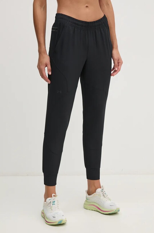 Under Armour pantaloni de antrenament Unstoppable panza negru 1376926