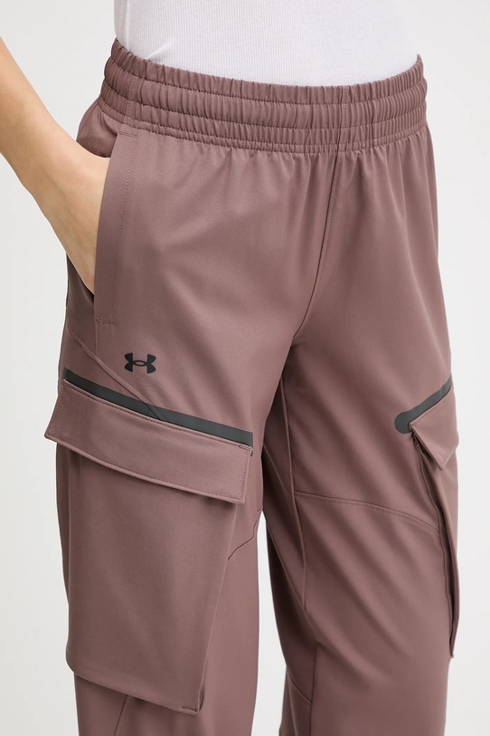 Under Armour spodnie Unstoppable brązowy 1386481