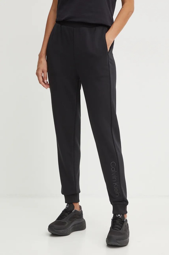 Calvin Klein Performance pantaloni maglia nero 00GWF4P601