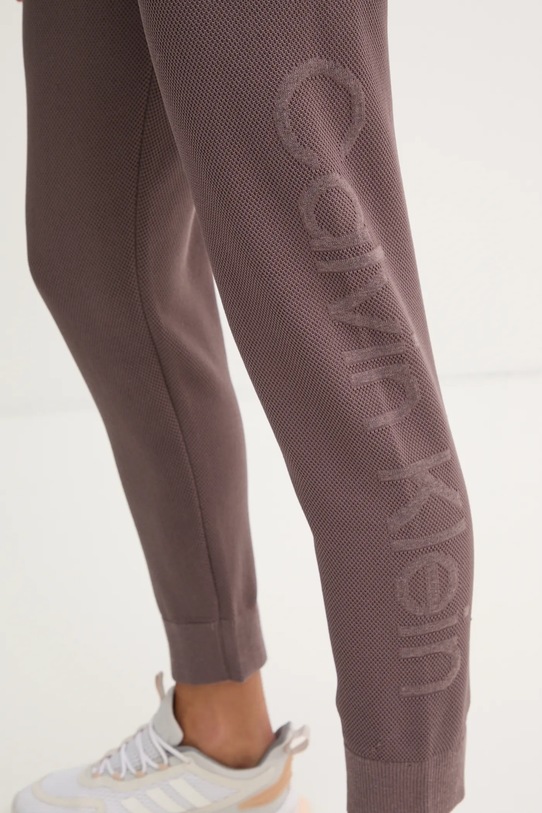 Tepláky Calvin Klein Performance fialová 00GWF4P600