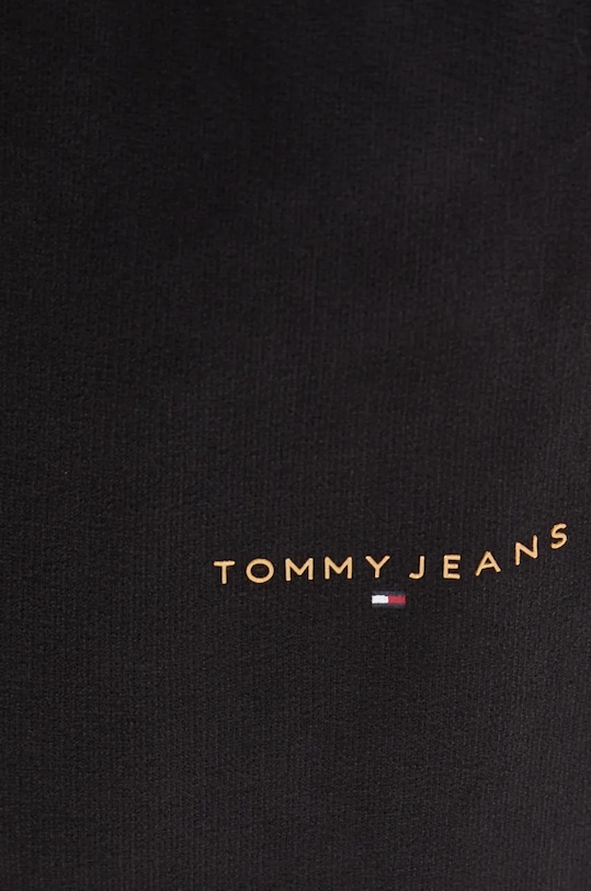 Tommy Jeans spodnie dresowe bawełniane czarny DW0DW19657