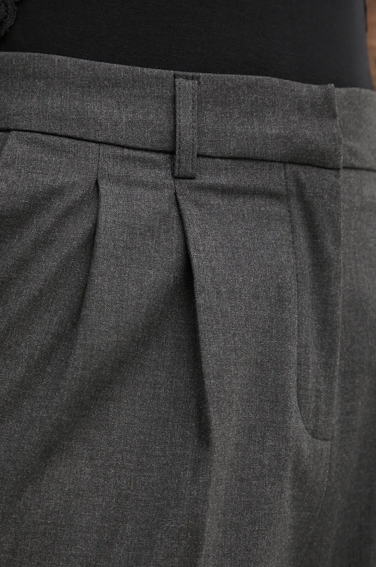 Hlače Morgan PANNI.F siva PANNI.F